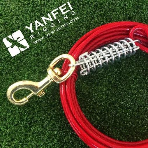 Colorful Tie-out Cables for Large Dogs