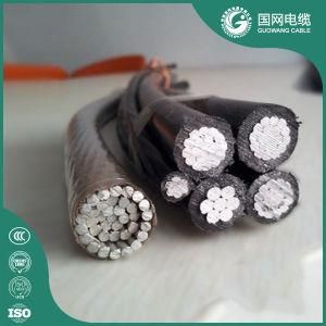 NFC 33-209 ABC Cable with PE/XLPE Insulated 0.6/1kv Low Voltage Overhead Aerial Bundled Cable