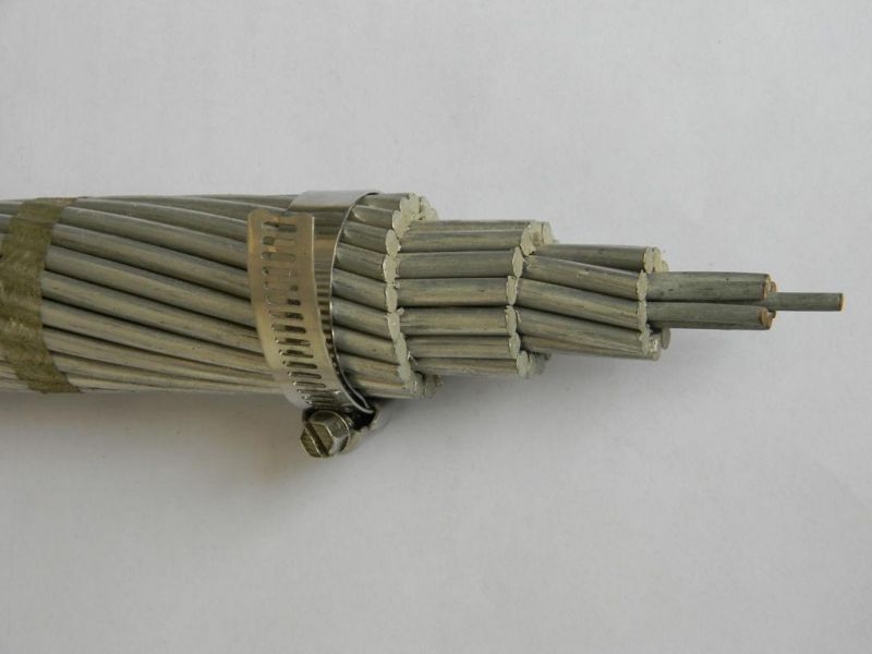 125mm2 Electric Wire Steel Reinforced Bare Aluminum ACSR Tiger Conductor for Overhead