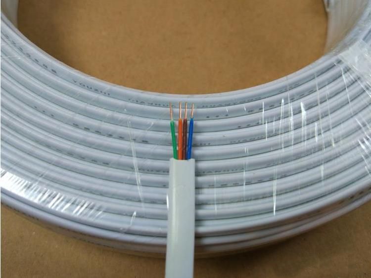 4 Core 26AWG 100m Flat Telephone Communication Cable