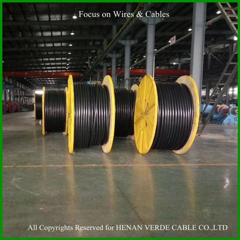 Flame Resistant Copper Cable PVC XLPE or Silicone Rubber Insulated PV Solar Electrical Wire Earth Control CAT6 Flat Flexible Electric Power Cable