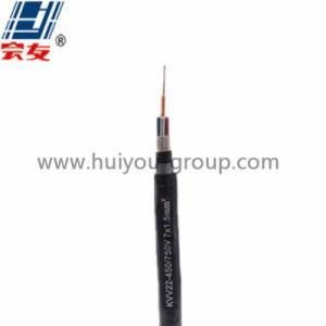 Kvv22 Copper Flexible Control Cable with PVC Jacket Power Cable