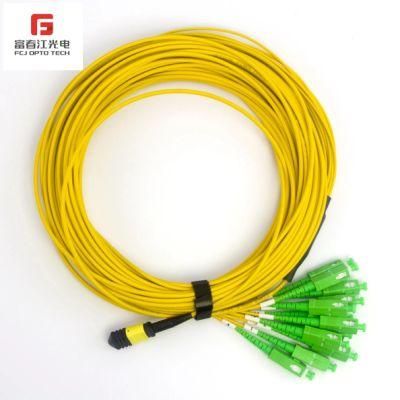 Hi Quality FTTH Sc FC LC St Upc Single Mode Monomodo Fiber Optical Fibra Optica Patch Cords Jumper Fiber Drop Cable Jumper