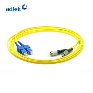 Sc-FC Single Mode Fiber Optic Patch Cord for CATV