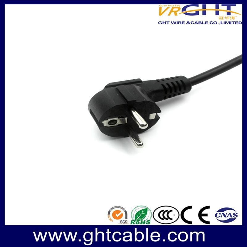 EU Schuko Power Cord Without Tail