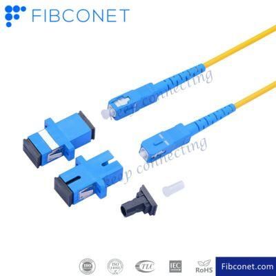 FTTH G657A Factory Price Sc/Upc-Sc/Upc Single Mode Simplex Fiber Optic Patch Cord