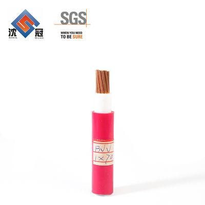 China Low Voltage 450/750V 6 mm Blv Plastic Aluminium Cable Wire and Cable Electric