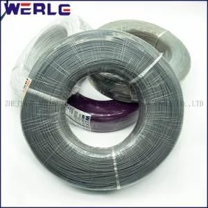 Agrp 0.3 Fiberglass Braided Silicon Rubber Grey 300V 200c Insulated Tinned Coppr Conductor Wire