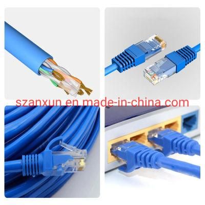 UTP Cat5e CAT6 Computer Network Cables Signal Data Communication Coaxial Audio Speaker Wire Patch Cord LSZH Cable