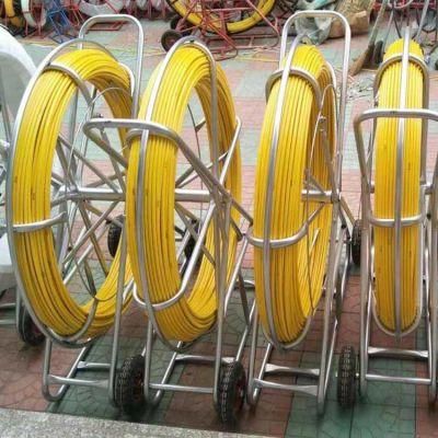 Pultruded Fiberglass FRP Cable Duct Rod Snakes Duct Rodder