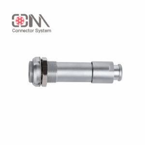 Qm B Series Dfg Fixed-Socket Auto M12 Cable-Clamp Push-Pull RJ45 M12 Connector Banana Plug Socket Terminal Connector