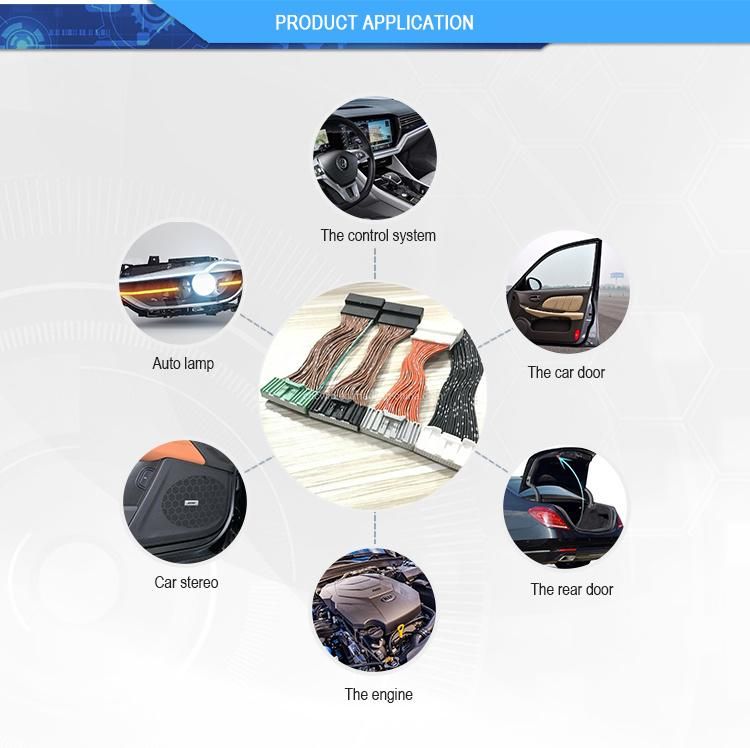 Car Tire Pressure Monitoring TPMS 40p Male Female Wiring Harnesses