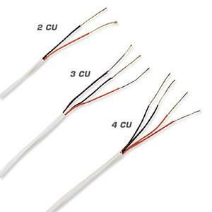 ISO9001 Rtd Extension Silicone Rubber Cable for PT100 Sensor