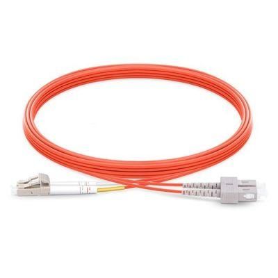LC Upc to St Upc Duplex 2.0mm Multimode Fiber Optic Patch Cord Cable