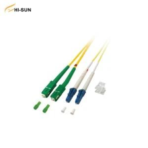 Optical Fiber Cable Sc/APC/LC Single Mold/Multi Mold Duplex Jumper Electric Wire &amp; Cable