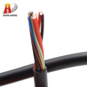 Awm UL2661 Multi-Core Shielded Cable PVC Computer Electric Wire Cables PVC Insulated Copper Thinned Electrical Power Wire