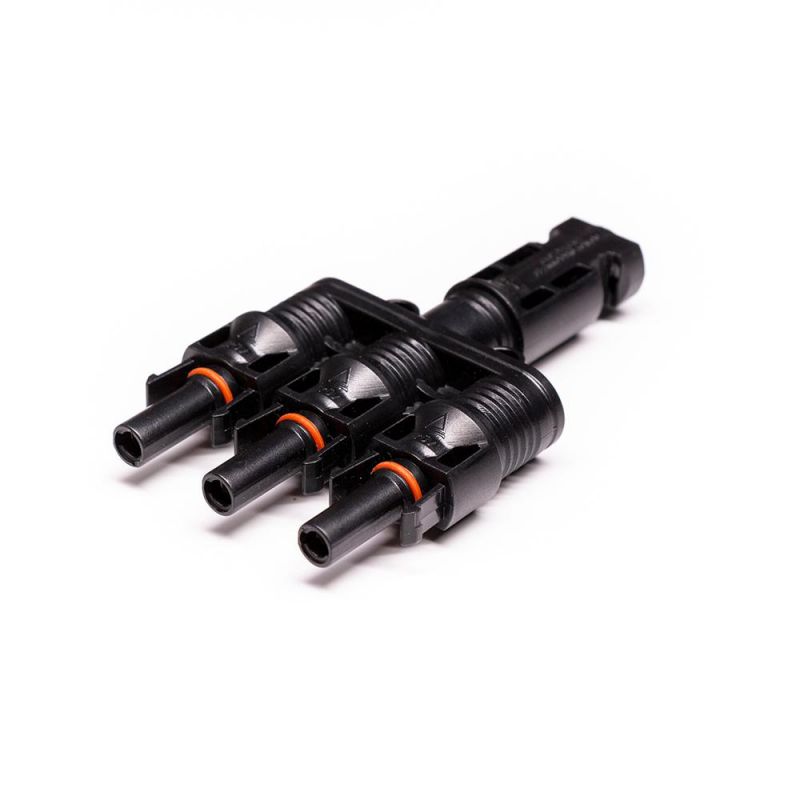 Solar Panel Mc4 Parallel PV Connection 3 to 1 Mc4 Connector