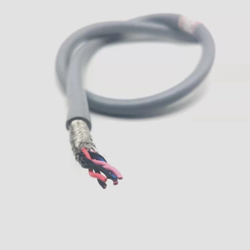 SD 200 C Tp Continuously Flexible Paired TPE/PUR Data Cable with Overall Copper Screen