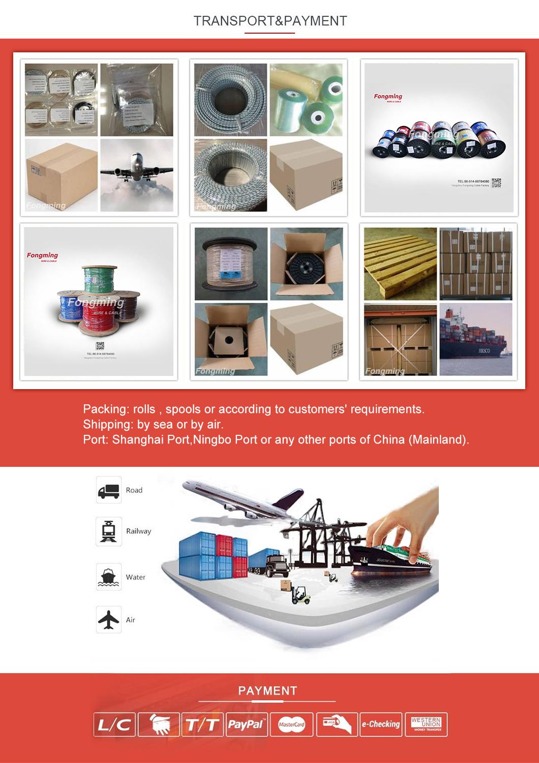 ETFE Insulated Stranded Copper UL Certificate Electronic Wire