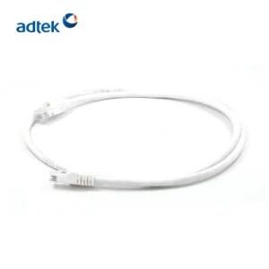 Adtek Hot Sale Factory Direct Price Cat5e CAT6 CAT6A Copper Patch Cable PVC LSZH 24AWG 28AWG 30AWG 32AWG with Bottom Price