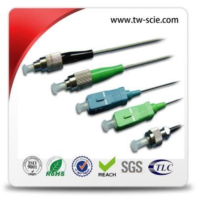3.0mm PVC Fiber Optic Patch Cord St to St 62.5 / 125 Multimode