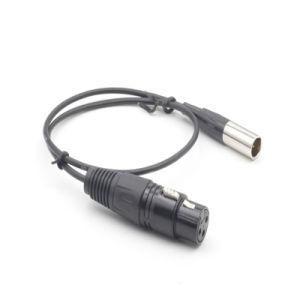 Mini XLR Male to XLR Female Cable for Microphone