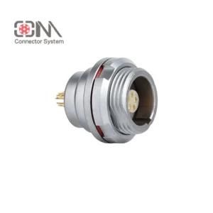 Qm K Series Zeg Fixed-Socket Circular 12V Push Pull RJ45 M12 Connector Banana Plug Socket Terminal Connector