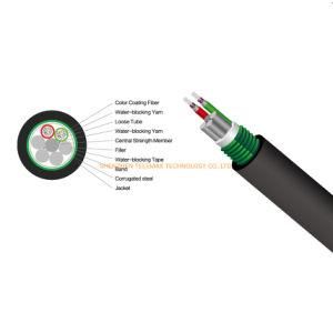 8/12 Cores Outdoor Armored Fiber Optic Cable GYXTW