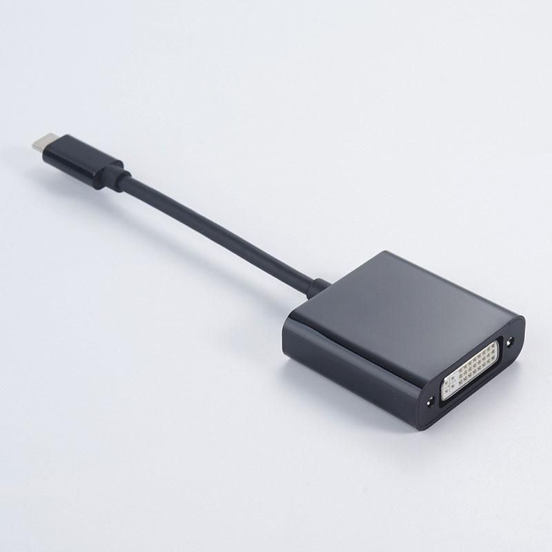 Type C to DVI Converter Cable Support (Max 4K@60Hz) for Mac Sumsungapplication Home Theater
