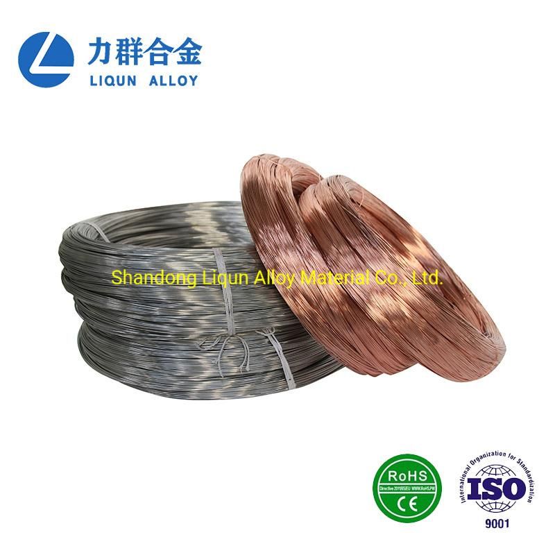 OEM Type T Copper -Copper nickel /constantan alloy resistance wire high temperature 100 degree to 350 degrees for thermocouple sensor/electrical cable