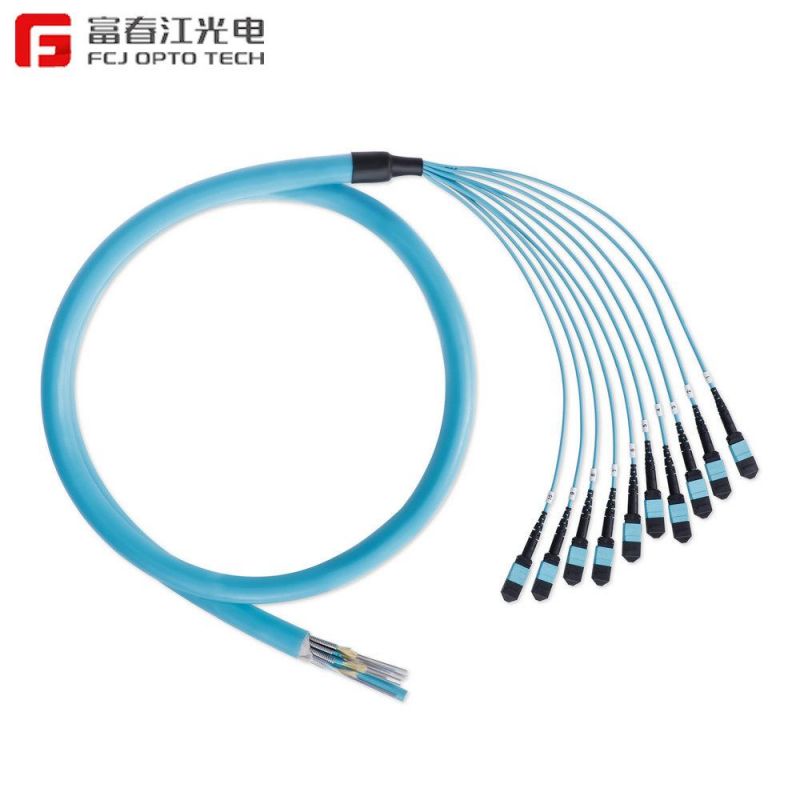 2 Core LC-LC Armored Fiber Cables Single Mode Fiber Optic Jumper 50/100/200/300/400/500m