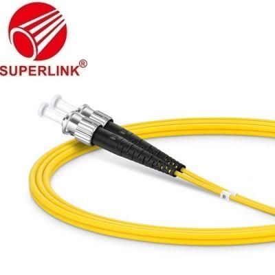St Upc Duplex OS2 Single Mode PVC Ofnr 2.0mm Fiber Optic Patch Cord Cable Jumper