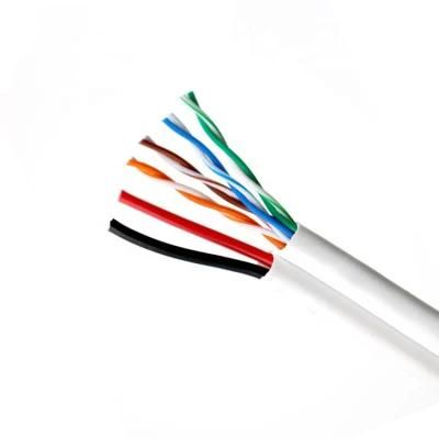 Network Cable with Power UTP Cat5e+2c Power Cable