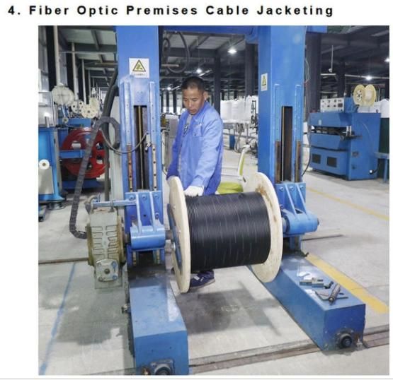 8/12/24 Core Fibre Optic Cable Aluminum Corrugated Tube GYTA