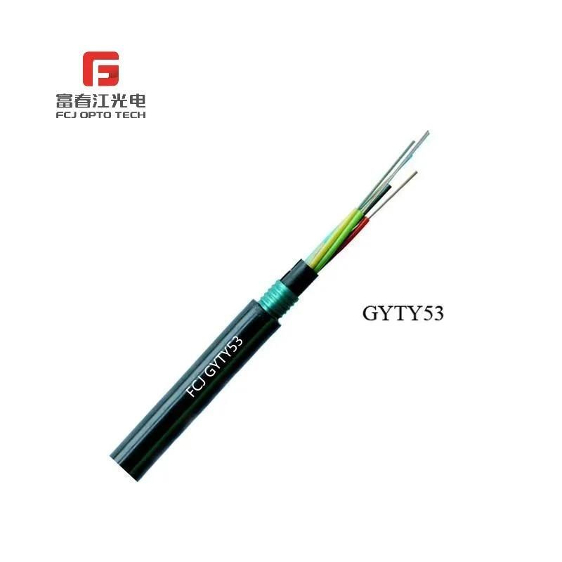 100% Cable Core Filling Aerial Good Quality Multimode2-288 Optical Fiber Cable (GYTY)