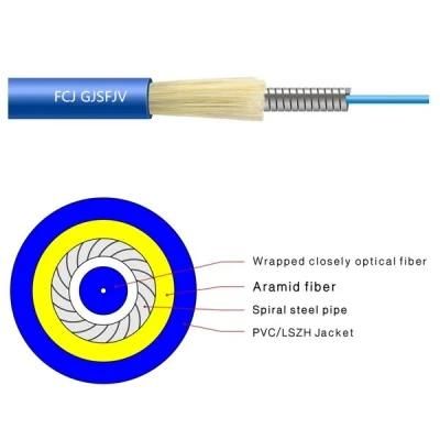 Aramid Cable Gjsfjv Factory HDPE PVC Jacket Indoor Multi-Cores Gjsfjv Armored Customized Fiber Optical Cable