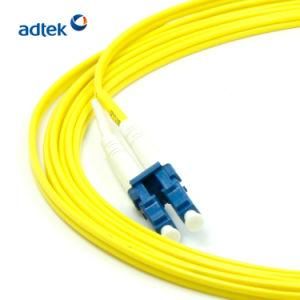 LC-St Duplex Singlemode Yellow Jumper