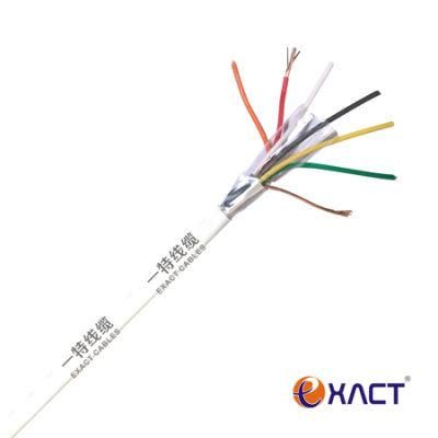 6x0.22mm2 Shielded Stranded CCAM conductor PVC Insulation and Jacket CPR Eca Alarm Cable Control Cable