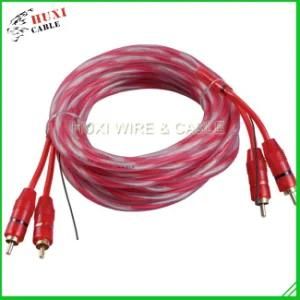 Standard Specification, Hot Sale, PVC Insulated, Monitor Audio2r RCA Cable