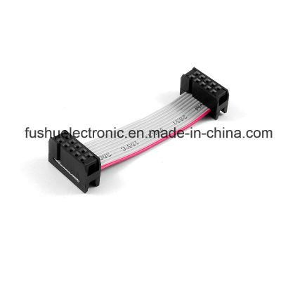 IDC Flexible Flat Ribbon Gray Cable Cable Assembly Wireness