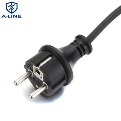 European Type IP44 Waterproof 3 Pins Straight Power Extension Cord