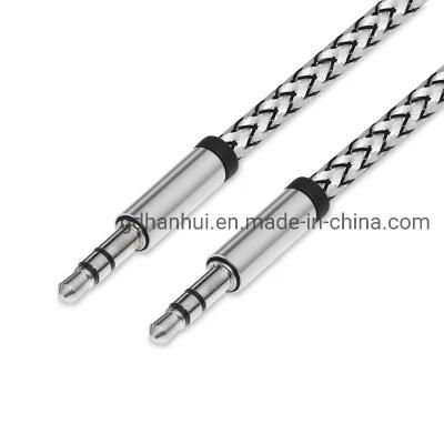 Braided Aux Stereo Audio Cable