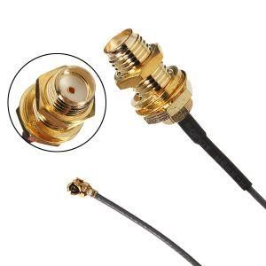 RF SMA Female to U. FL Communication Coaxial RF Cable Assembly Pigtail Cable