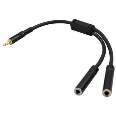 Hi-End Quality Y Cable 1X3.5 Male to 2X3.5 Female (Y3M-2F)