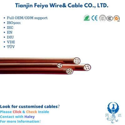 750V Micc Mi Bttz Copper Sheathed Mineral Insulated Aluminium Control Electric Wire Coaxial Elevator Cable Waterproof Rubber Cable