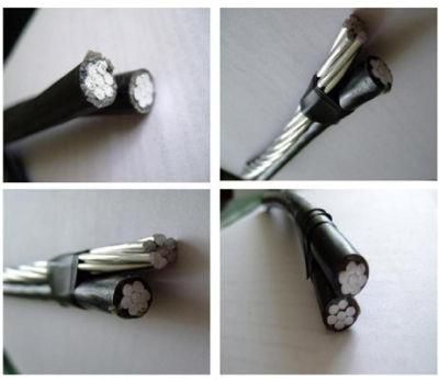 Conductor Duplex 600V #6AWG ACSR Cable Triplex ACSR 1/0 AWG 600V Zms ABC Cable