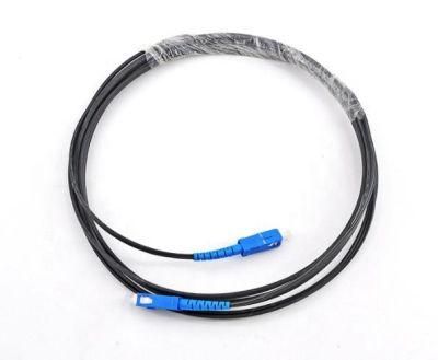 Outdoor Simplex Duplex G652D G657A 3.0mm PVC or LSZH FTTH Patch Cord Sc Upc APC Connector Fiber Optic Patch Drop Cable