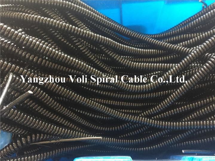 Super Flexible Industry Shielded Control Cables Tinned Copper Braiding Special PUR Cables Spiral Cable