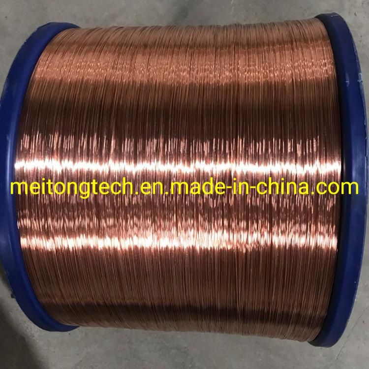 Copper Claded Steel Wire CCS Wire 0.81mm for Coaxial Cable