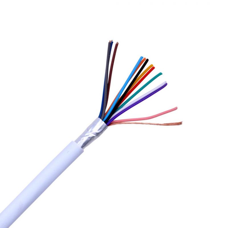 Unshielded Shielded CCA/Tinned Copper/Copper/TCCA Stranded Solid CPR Alarm Cable Communication Cable